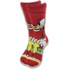 TCB Creations Sonics Game Knuckles Character Design Crew Socks