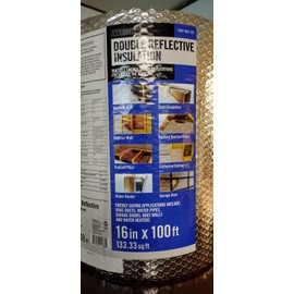 Everbilt 16 in. x 100 ft. Double Reflective Insulation Radiant Barrier - 🔥🔥🔥SAVE💲💵