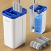 BEJOMOP Mop and Bucket Set with Wringer, Flat Squeeze Spin
