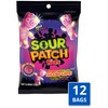 SOUR PATCH KIDS Glow Ups Strawberry-Watermelon Soft & Chewy Candy,