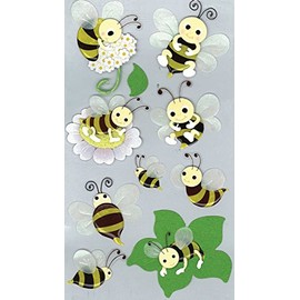 Jolee'S Boutique Dimensional Stickers-Bumblebees