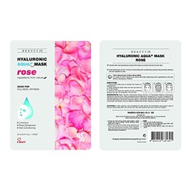 BEAUTY29 Hyaluronic Aqua Plus Essence Full Face Facial Sheet Mask (Rose)