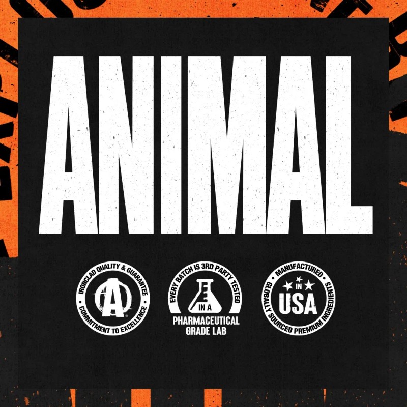 Pre Entreno Universal Animal Fury 30 Servs Los Sabores Sabor