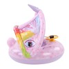 Inflatable Baby Swim Float Cartoon Shape Double Handle Inflatable Baby