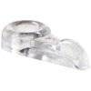 Prime-Line T 8733 Storm Door Panel Clip, Flush, Clear Acrylic