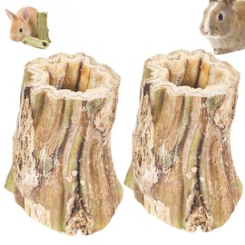 2pcs Rabbits Chew Toys,Natural Papaya Chew Sticks,Hamster Toys,Ch-ew Toys for Teeth,Ch-ew St-icks,Ra-bbits Che-w Toys Boredom Breaker,Rabbit Toys,Wood Small Animal Chew Sticks,Wood Rabbits Chew Toys