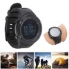 Men Mountaineering Watch Waterproof Digital Watch with Compass Pedometer Calorie