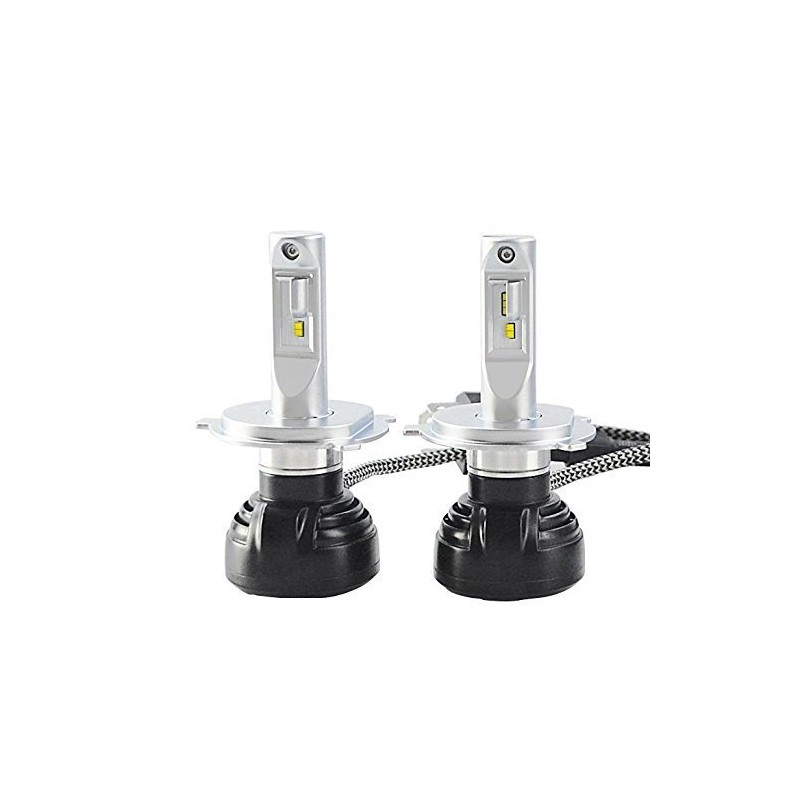 RTD Dual LED Headlight h4hi/Lo Cooling Fan Built-in Easy Installation