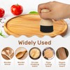 DEBETOOL Cutting Board Oil & Wax Applicator with Lid, Food