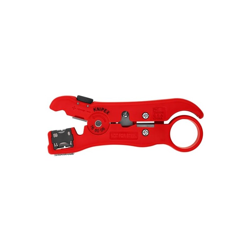 Knipex 16 60 06 SB Herramienta Pelacables para Retirar el