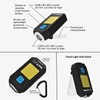 NextLED NT-6788 Heavy Duty Rechargeable Flashlight with Clip, Mini Keychain