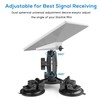 Starlink Mini Mount,Starlink Mini Suction Cup Mount with Adapter,360° Adjustable