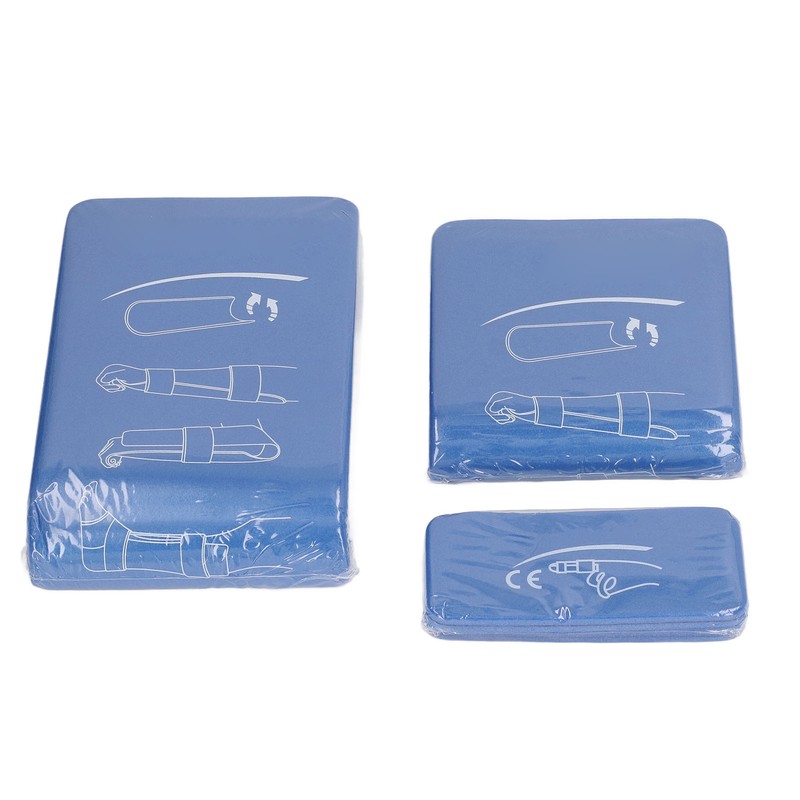 3Pcs Aluminum Splint First Aid Splint Easy Cutting Breathable Splint