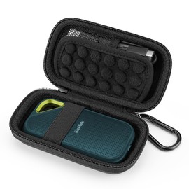 Yinke Hard Case for SanDisk Extreme Pro/SanDisk Extreme Portable External SSD 500GB 1TB 2TB-Travel Case Protective Cover Storage Bag