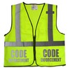 Code Enforcement safety vest with REFLECTIVE design, High Visibility vest