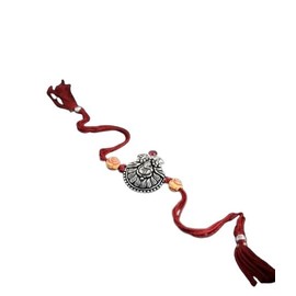SajShrungar Oxidise Rakhi 1 Set (Rakhi) 1 Set N