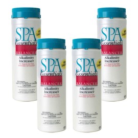 Spa Essentials 32538000-04 Total Alkalinity Increaser for Spas and Hot Tubs, 2-Pounds, 4-Pack