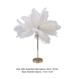 Desk Lamp Touch Sensitive, Spring Table Lamp, Modern Feather Lamp, Bedside Lamp for Bedroom, Bedside Lamp, Desk Night Light, Table Lamps
