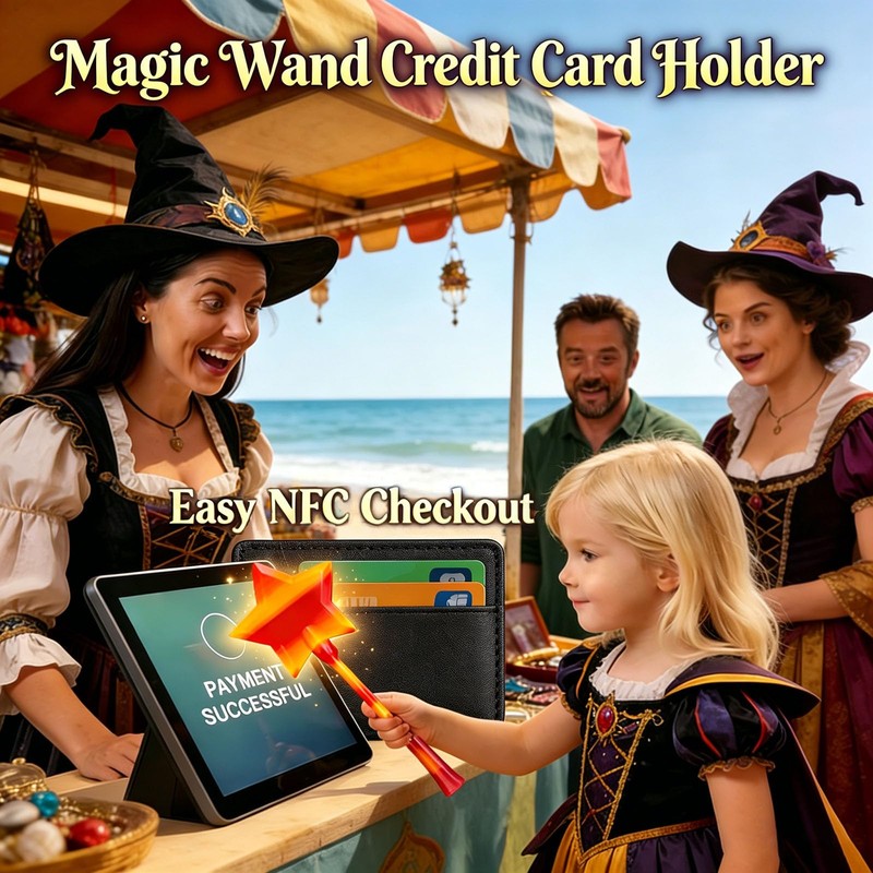 Credit Card Wand Tap to Pay Wand, 3D Printed Magic