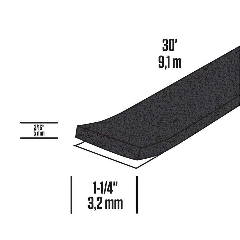 M-D Building Products 02352 30 ft. Gray Foam Tape Camper