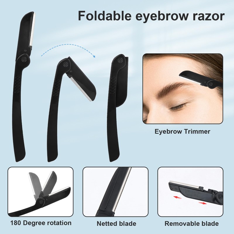 TOYMIS Eyebrow Kit, 5 in 1 Eyebrow Trimmer Eyebrow Grooming