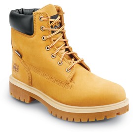 Timberland PRO 6IN Direct Attach Men's, Wheat, Soft Toe, MaxTrax Slip Resistant, WP/Insulated Boot (8.5 W)