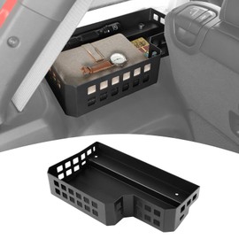 PDKLIN for Jeep JLU Trunk Left Side Cargo Rack Shelf Organizer Modular Storage Box Basket System Luggage Storage Carrier for Jeep Wrangler JLU 2024 up 4DR for Hardtop
