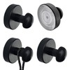 Fengxunzmm Pack of 4 Suction Hooks, Extra Strong Suction Cup,