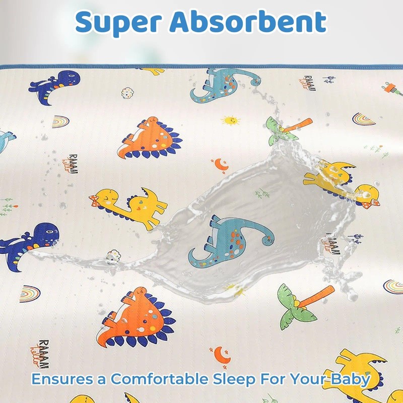 Potty Training Bed Pads, Soft Breathable Bed Pads, Double Layer