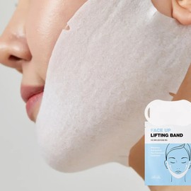 [5 pieces] Lir Face Up Lifting Band - Double chin, chin line, sagging cheek improvement, face lifting, brie line, jowl fat / [5매] 리르 페이스 업 리프팅 밴드 - 이중턱 턱라인 처진볼 개선 얼굴리프팅 브리라인 턱살