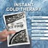 5PCS Cold Pack Ice Packs Cold Compress No Freeze Needed