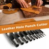 Trimming Shop 0.5mm Leather Hole Punch Cutter, Sharp Edge Leather
