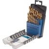 KWB, diameter metal drill HSS TiN, high-speed steel twist drill,