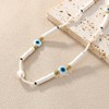 KELITCH Colorful Choker Necklaces Handmade Shell Pearl Collar Necklaces Boho