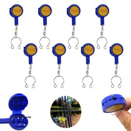 8 Pcs Fishing Knot Tying Tool, Fish Hooks Line Cutter Knot Tie Tool, Tie Fishing Knots Easily, Multifunctional Safe Fishing Gear, Fishing Accessories, Hook Storing Device for Beginner Anglers