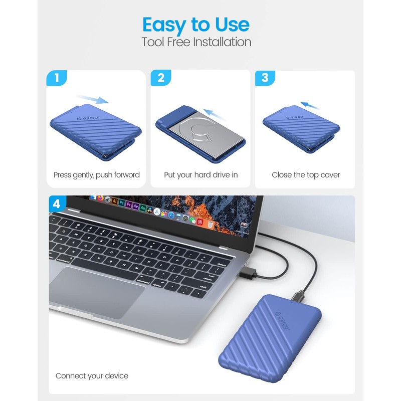 ORICO 2.5 Inch HDD Case USB 3.0 Connection SATA Hard