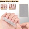 1pcs Glass Nail File and 2pcs Toenail File Nail File