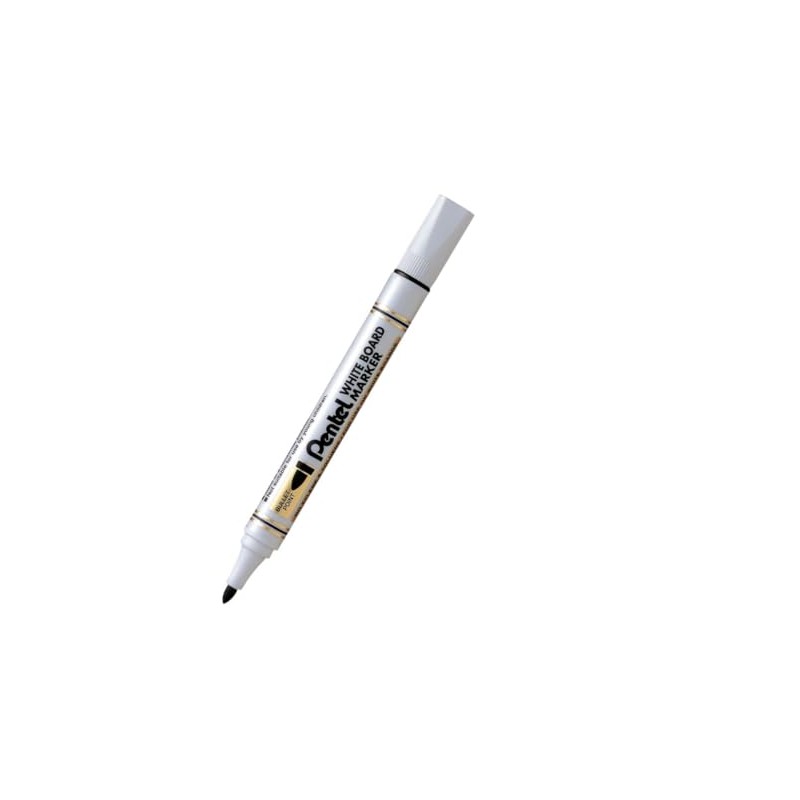 Pentel 4.2mm Bullet Tip White Board Marker - Black