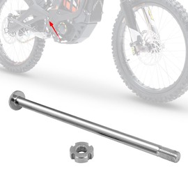 IUVWISN Axle Bolt Jack Shaft with Nut for Sur Ron Surron LBX, Bottom Middle Center Axle for Sur Ron X Electric Dirt Bike