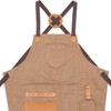 NEOVIVA Heavy Duty Work Apron for Kid Boys with Pockets