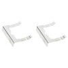 2PCs Car Rear License Lamp Clip 55077370AB Replacement for DODGE