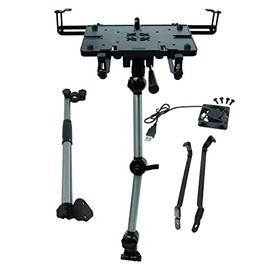 Mobotron MS-426-B Vehicle Laptop Mount Plus Screen Stabilizer Plus Cooling Fan Plus Supporting Brace