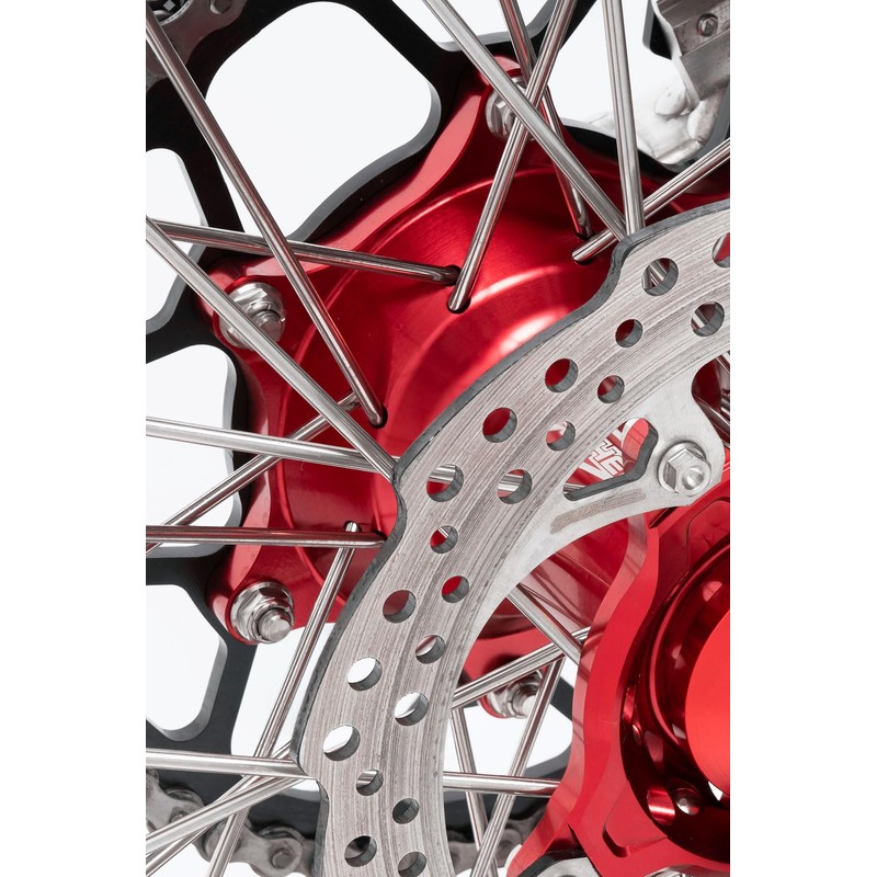 ジータレーシング(ZETA RACING) チタン フランジロックナット M8 P=1.25 ダートフリーク DIRTFREAK D6888(旧品番:ZT21-1081)
