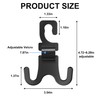 UGpine Car Universal Hooks Car Hidden Creative Headrest Seat Back