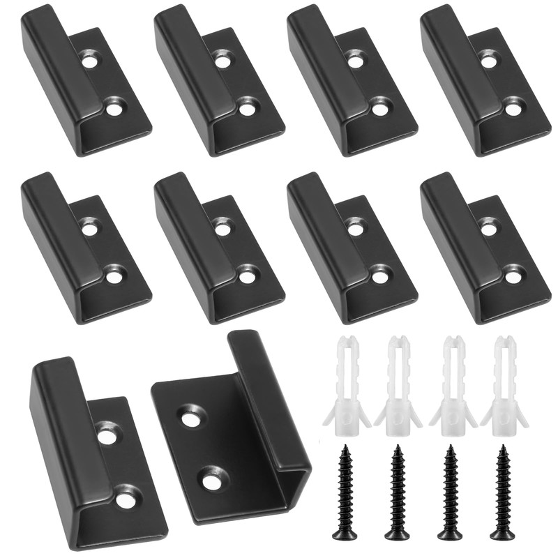 Luomorgo 10 Pcs Tile Display Wall Hanger, Stainless Steel Wall