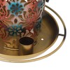 Solar Bird Feeder for Outdoors Hanging Exquisite Hollow Pattern Waterproof