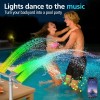 XJUGEZ Pool Fountain with Lights for Above Ground/Ingroun
