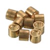 PATIKIL 9 mm 10 Pack Brass Billiard Cue Tip Replacement