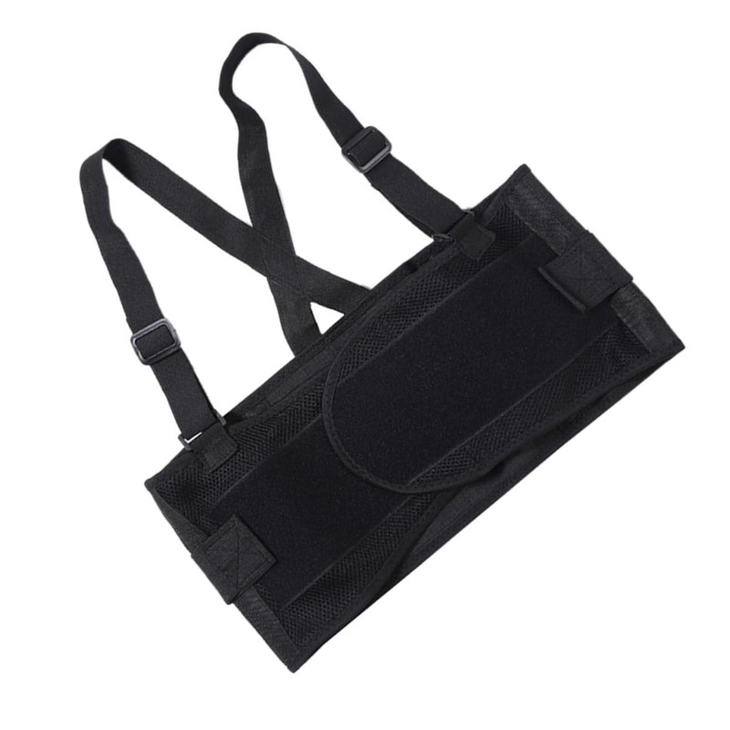 Healvian 2pcs Adjustable Elastic Back Support Belt for Lumbar Lightweight