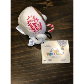 Build A Bear Hot Cocoa Kind of Day  "Hot Mugs and Bear Hugs" Wristie/Candy Cane